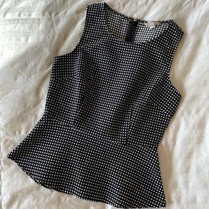 Peplum Banana Republic Top